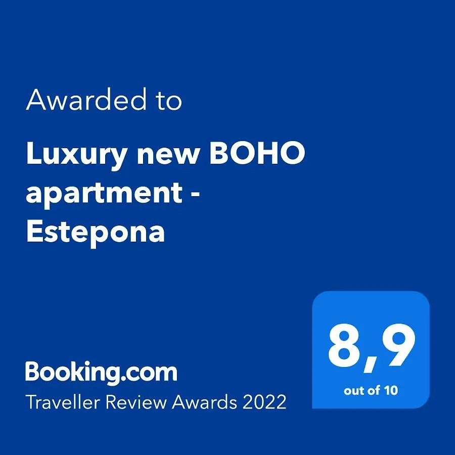 Luxury New Boho Apartment - Estepona 0*,  Spain